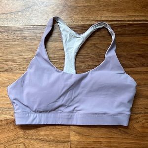 Outdoor Voices All Time Bra in Earl Grey
